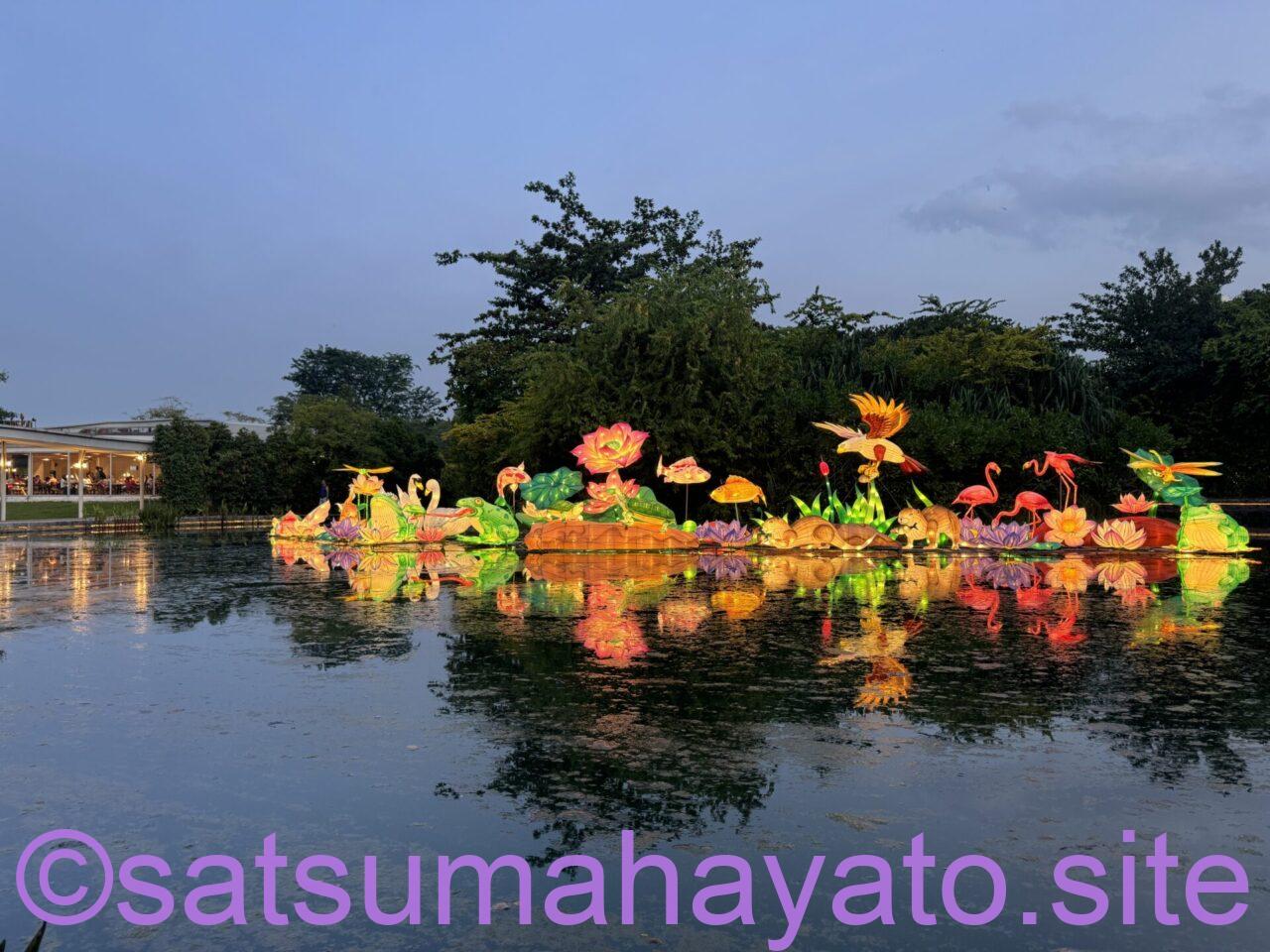 中秋のランタン祭り.改修ではなく改悪になった中国庭園と日本庭園.シンガポール IMG 0893
