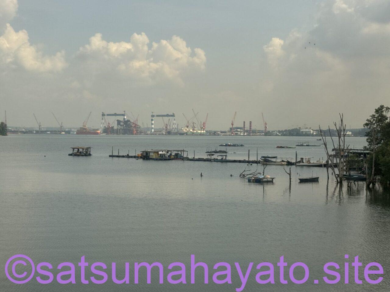 セレター空港周辺(cafe&とYishun Dam&漁村)シンガポール IMG 3382