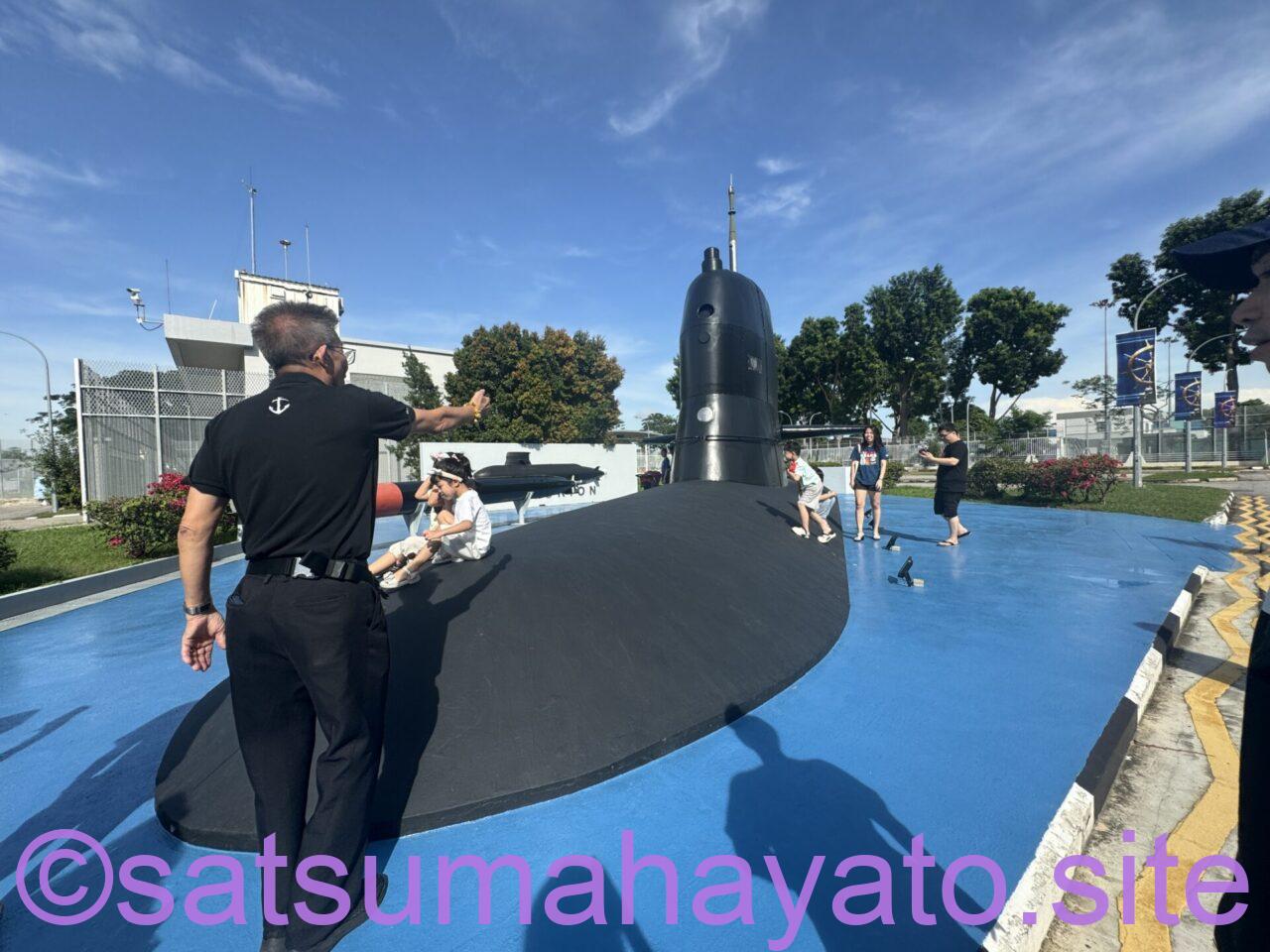 【施設見学】日本人学校のバスでシンガポール海軍博物館&チャンギビレッジのバスツアー.海上自衛隊&ミリタリーファン必須 IMG 4085