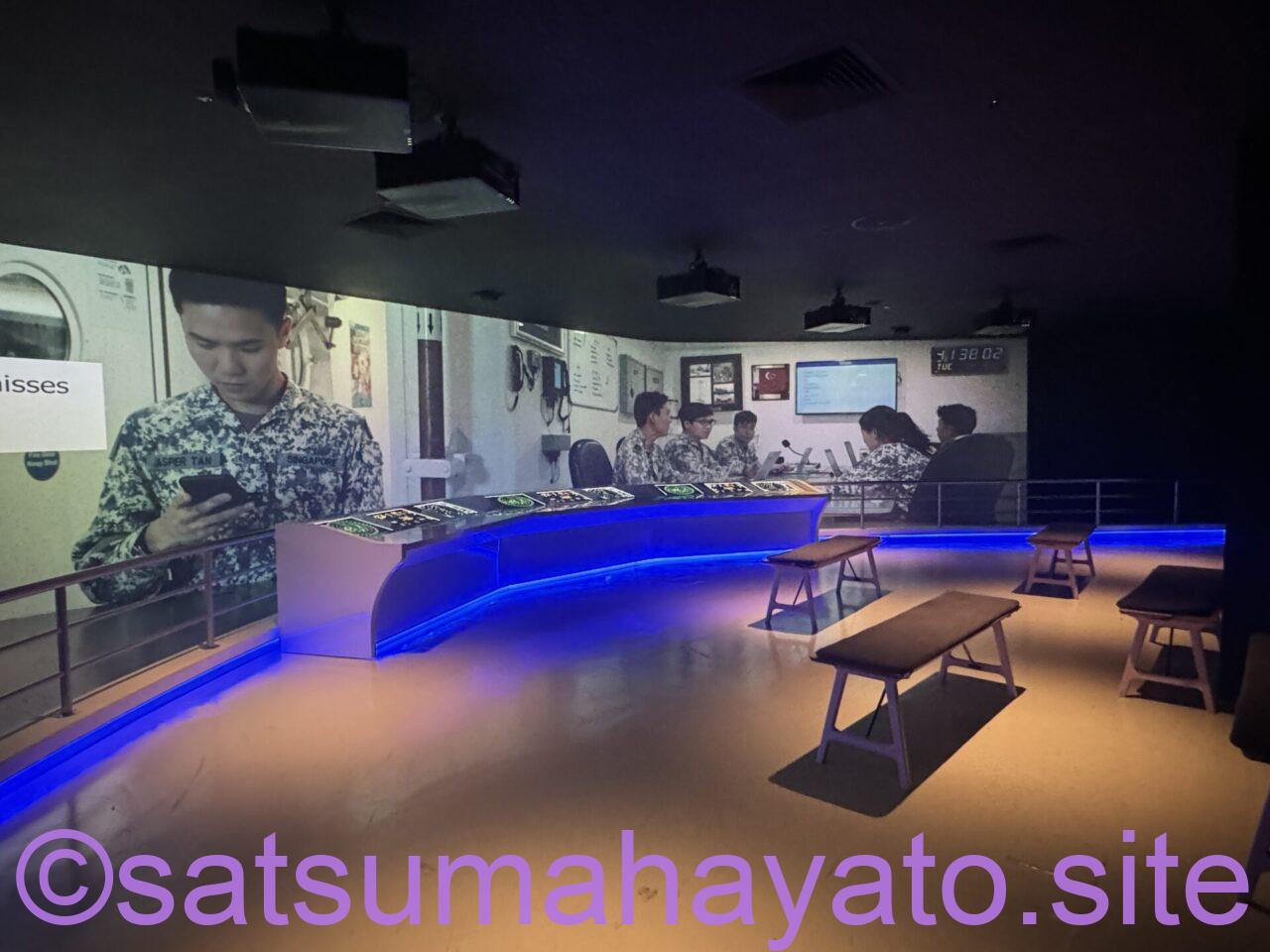 【施設見学】日本人学校のバスでシンガポール海軍博物館&チャンギビレッジのバスツアー.海上自衛隊&ミリタリーファン必須 IMG 4327