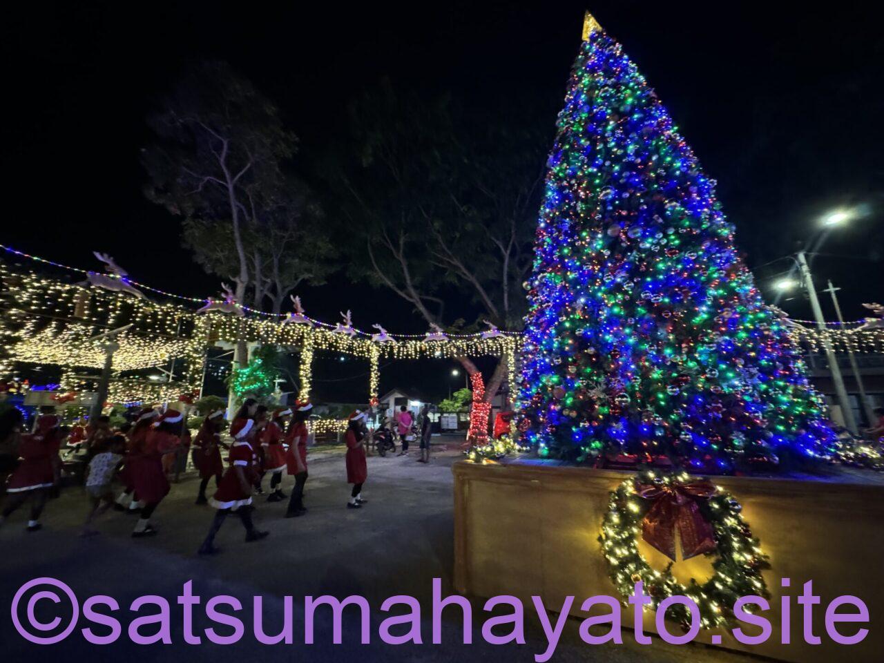 マラッカ観光:ポルトガル風クリスマスイルミネーション IMG 7082