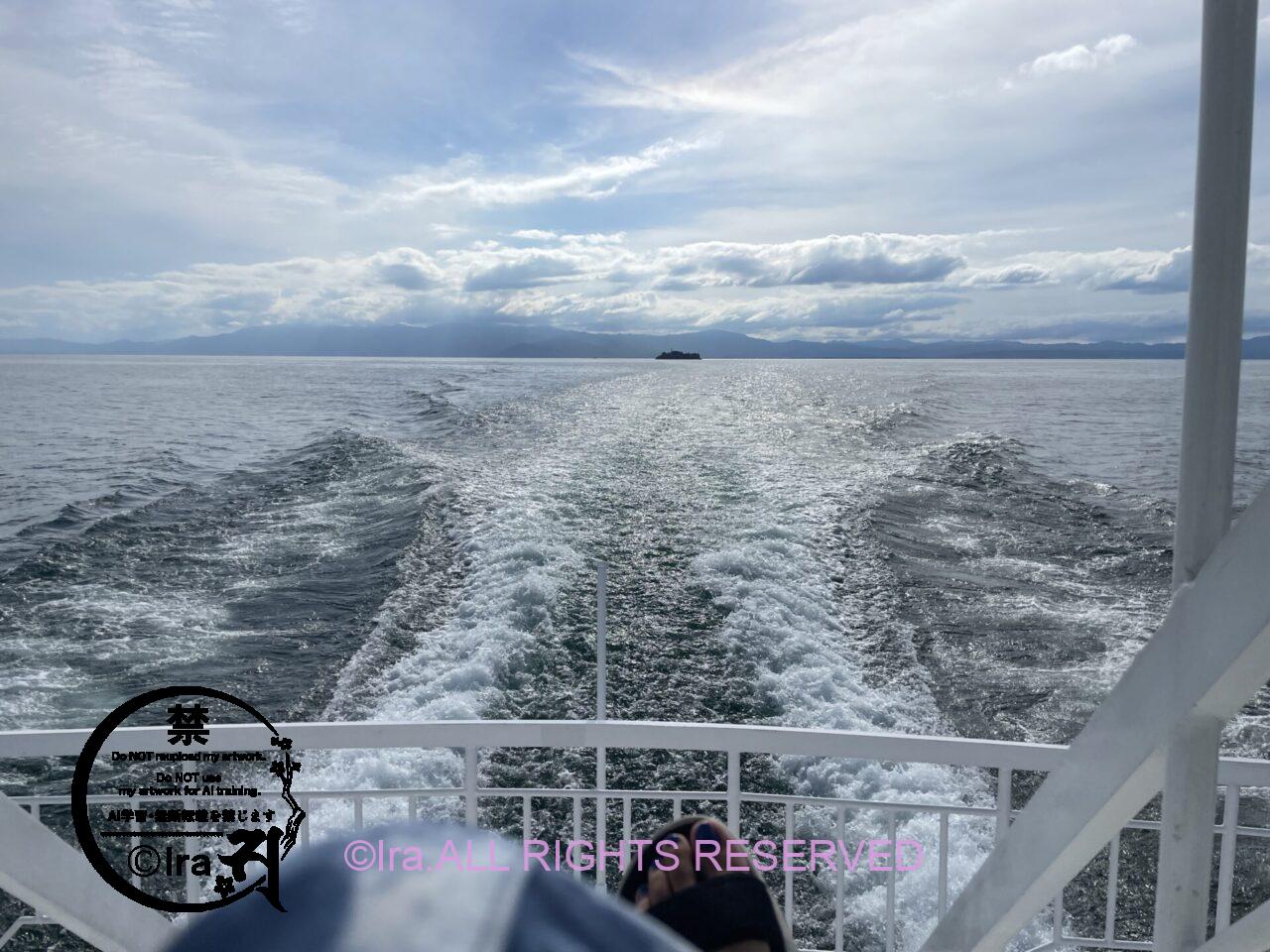 【湖に浮かぶ多景島】滋賀県パワースポット.全国から参拝客多い IMG 9639