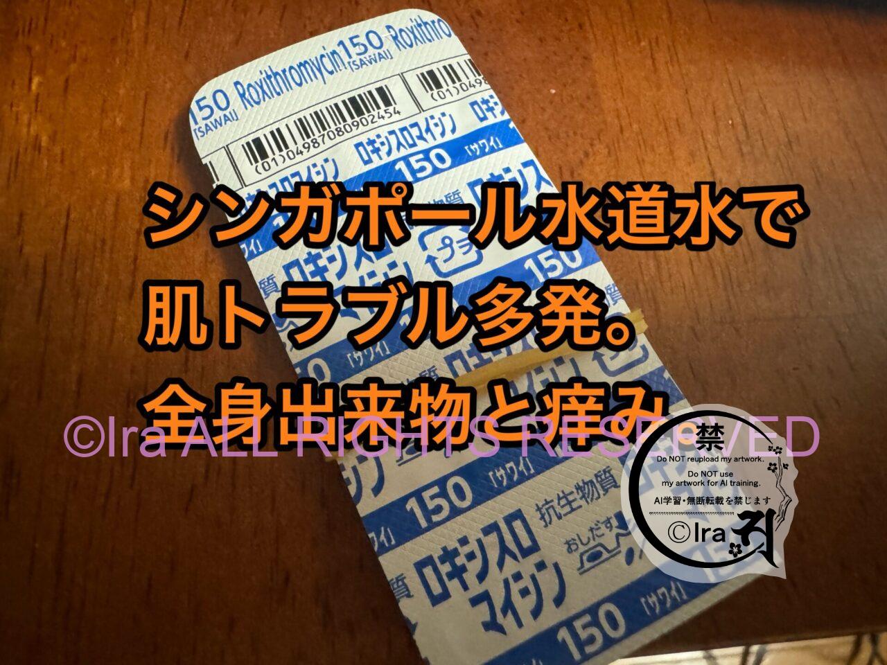シンガポールの水道水で弱った肌が台湾と花粉で悪化。アレルギーとトラブル IMG 1971