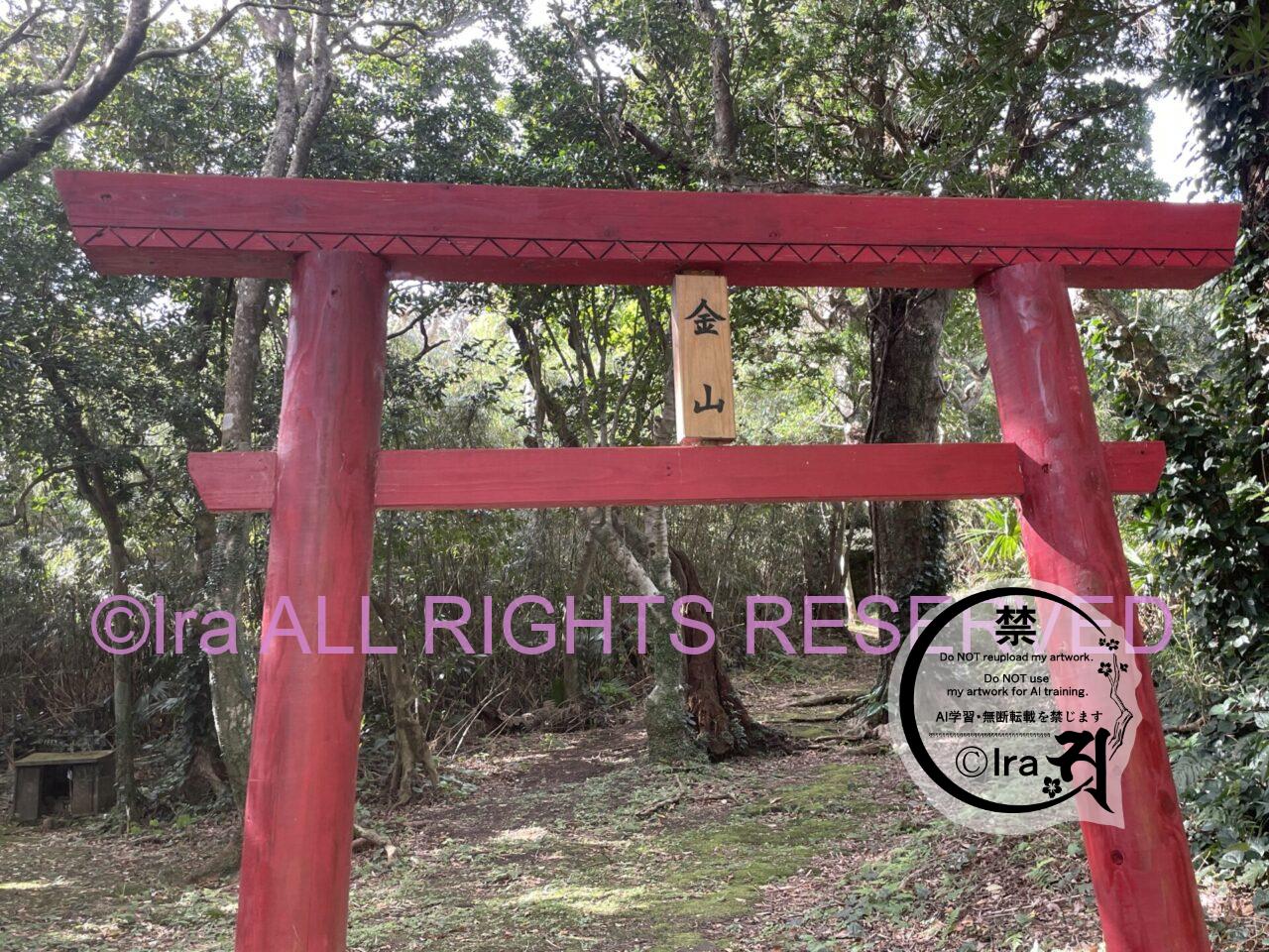【トカラ悪石島】通信環境・電波/鋸歯鳥居.金山神社.乙姫.ミタケサンノンの大神 IMG 18382