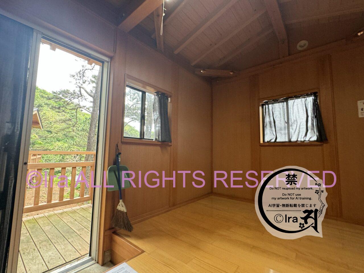 【5月中旬から夏は満室傾向】東京伊豆諸島御蔵島村 村営バンガロー IMG 6952