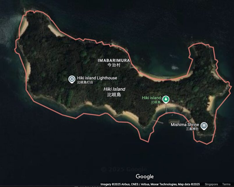 比岐島(ひきじま).愛媛県今治市来島群島の有人島/定住者なし 3ba4ea402255e28914cbe511de672ff1