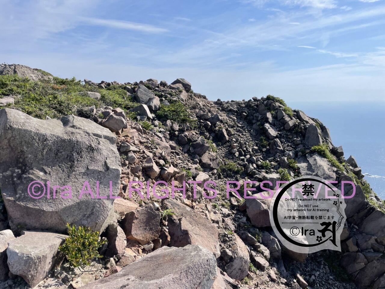 人気の"裏砂漠".天上山登山4時間半【神津島】初心者OK IMG 0322