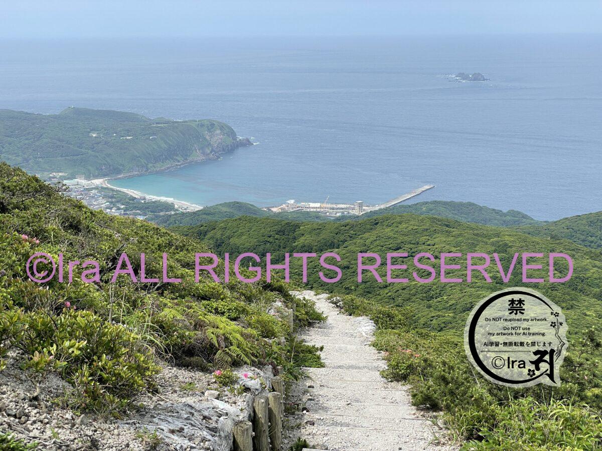 大人気絶景ハイキング.ベストシーズン実例.神津島の天上山.黒鳥登山口→白鳥ルート.裏砂漠・表砂漠巡り IMG 0509