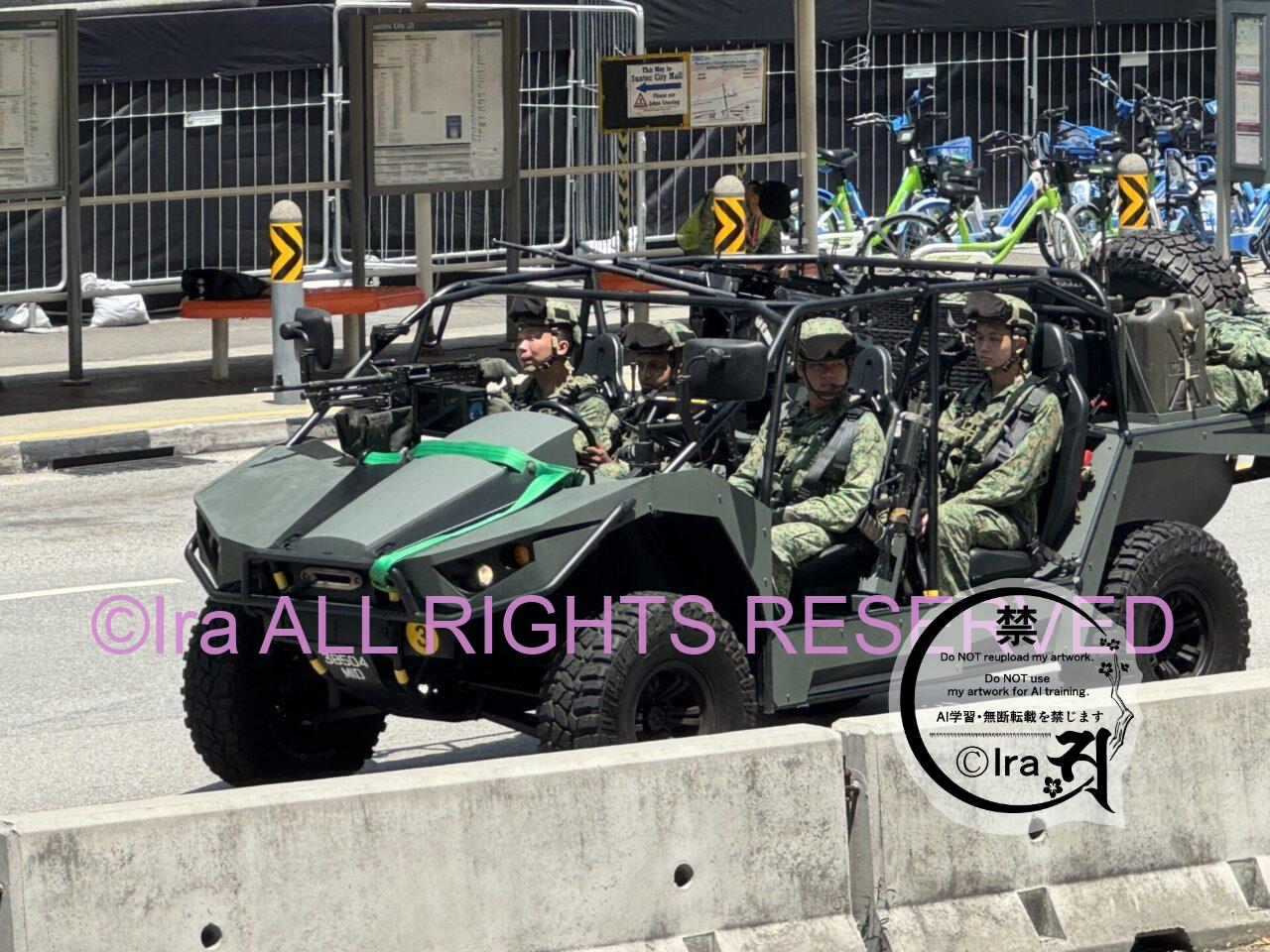 【5年ぶりのお披露目】無料.シンガポール軍の最新戦闘車両を間近に見れるミリタリー無料イベント IMG 3599