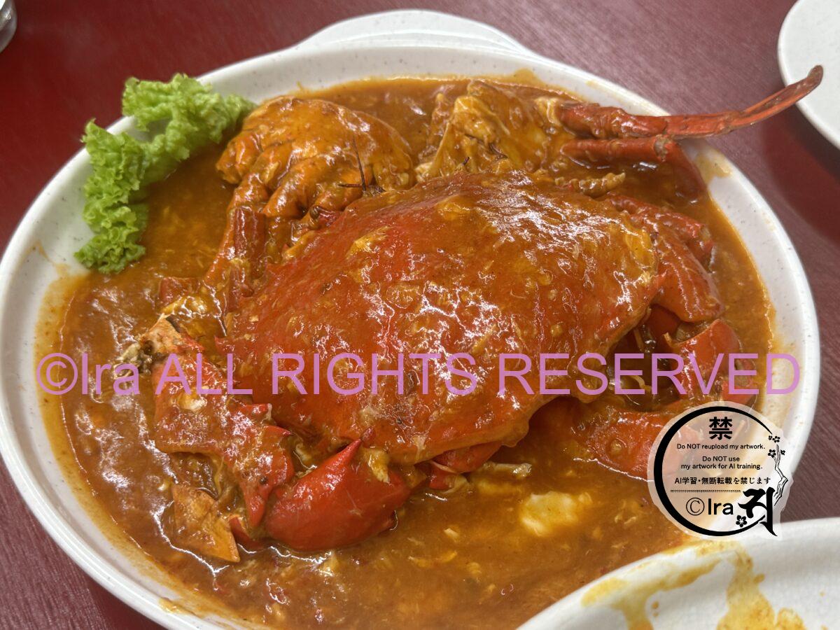 🍽️ローカルグルメ🦀家庭料理チリクラブ店は数百以上.シンガポールマレーシアグルメ IMG 5201