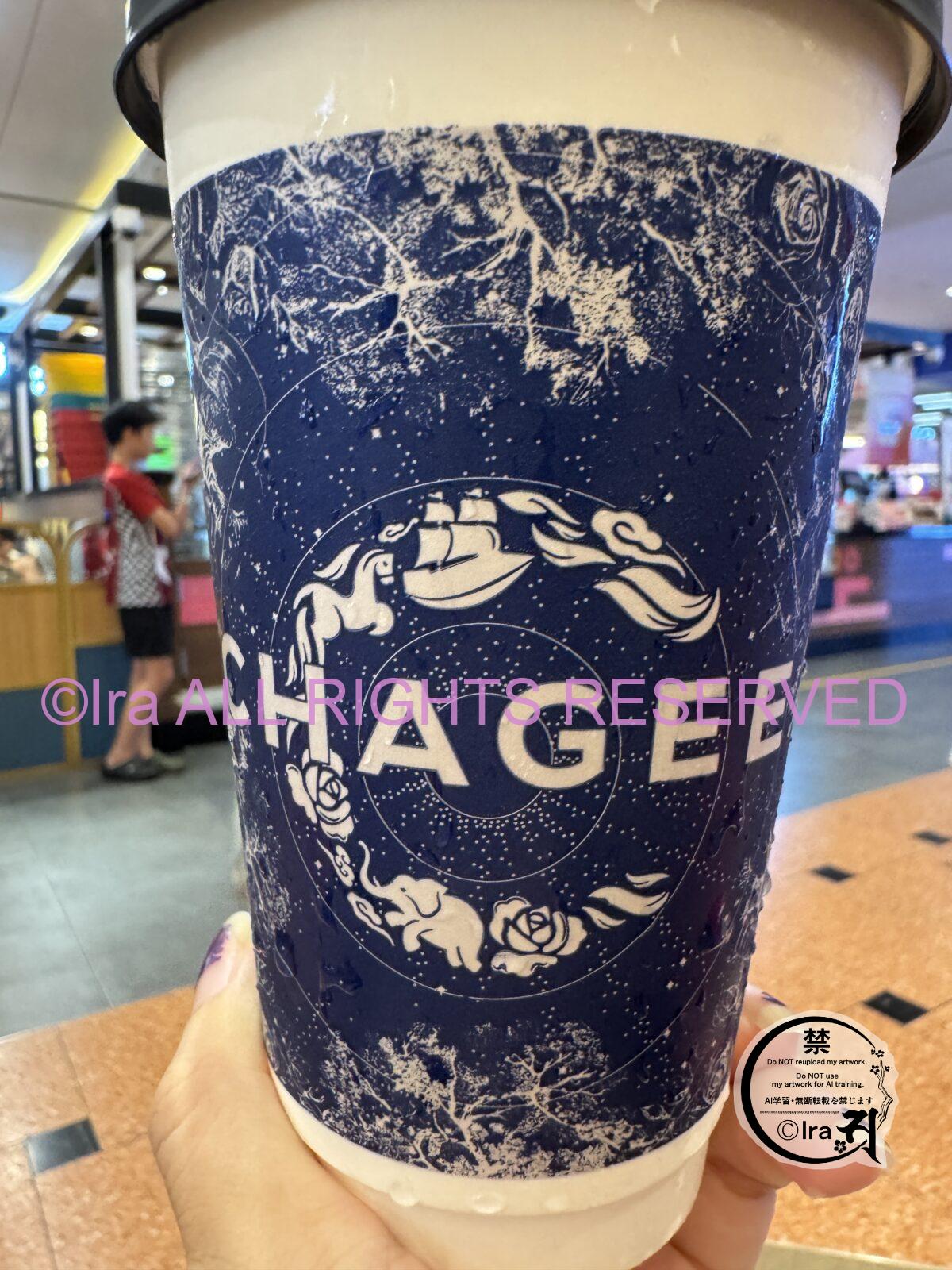 🥤1-3月限定CHAGEEのCAMELLIA OOLONG MILK TEA.シンガポール IMG 1592