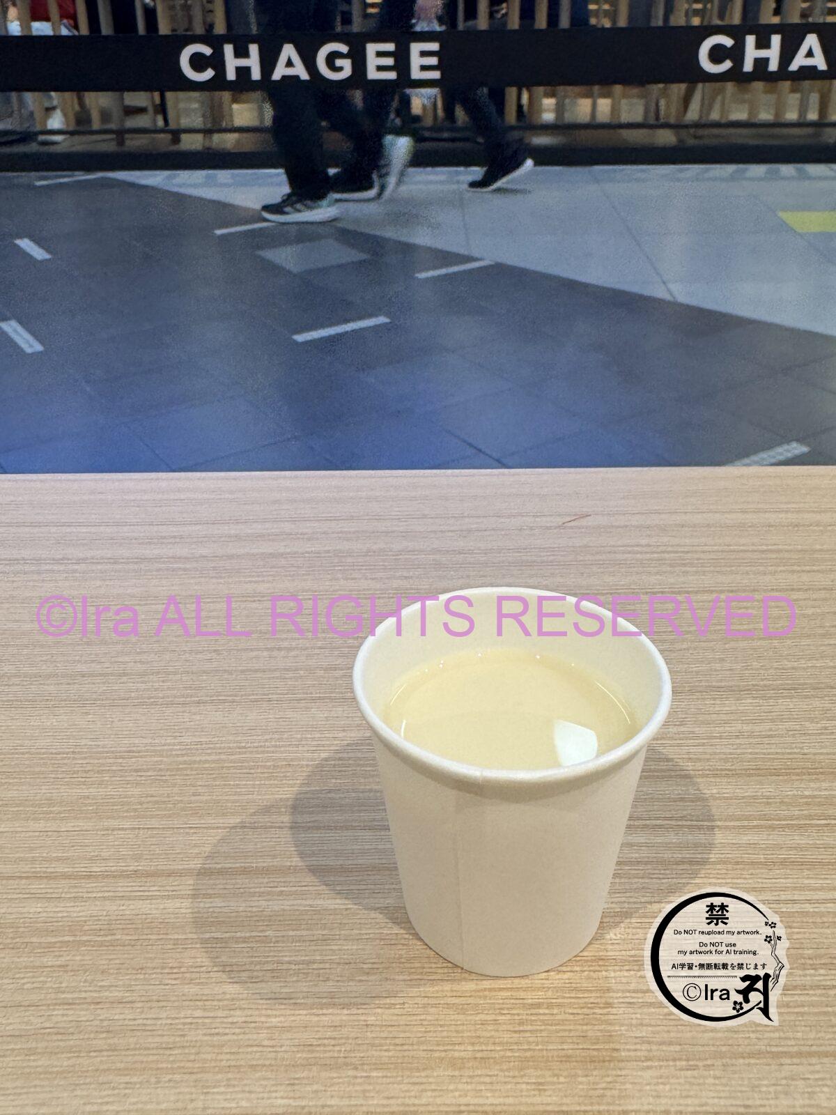 🥤1-3月限定CHAGEEのCAMELLIA OOLONG MILK TEA.シンガポール IMG 2578